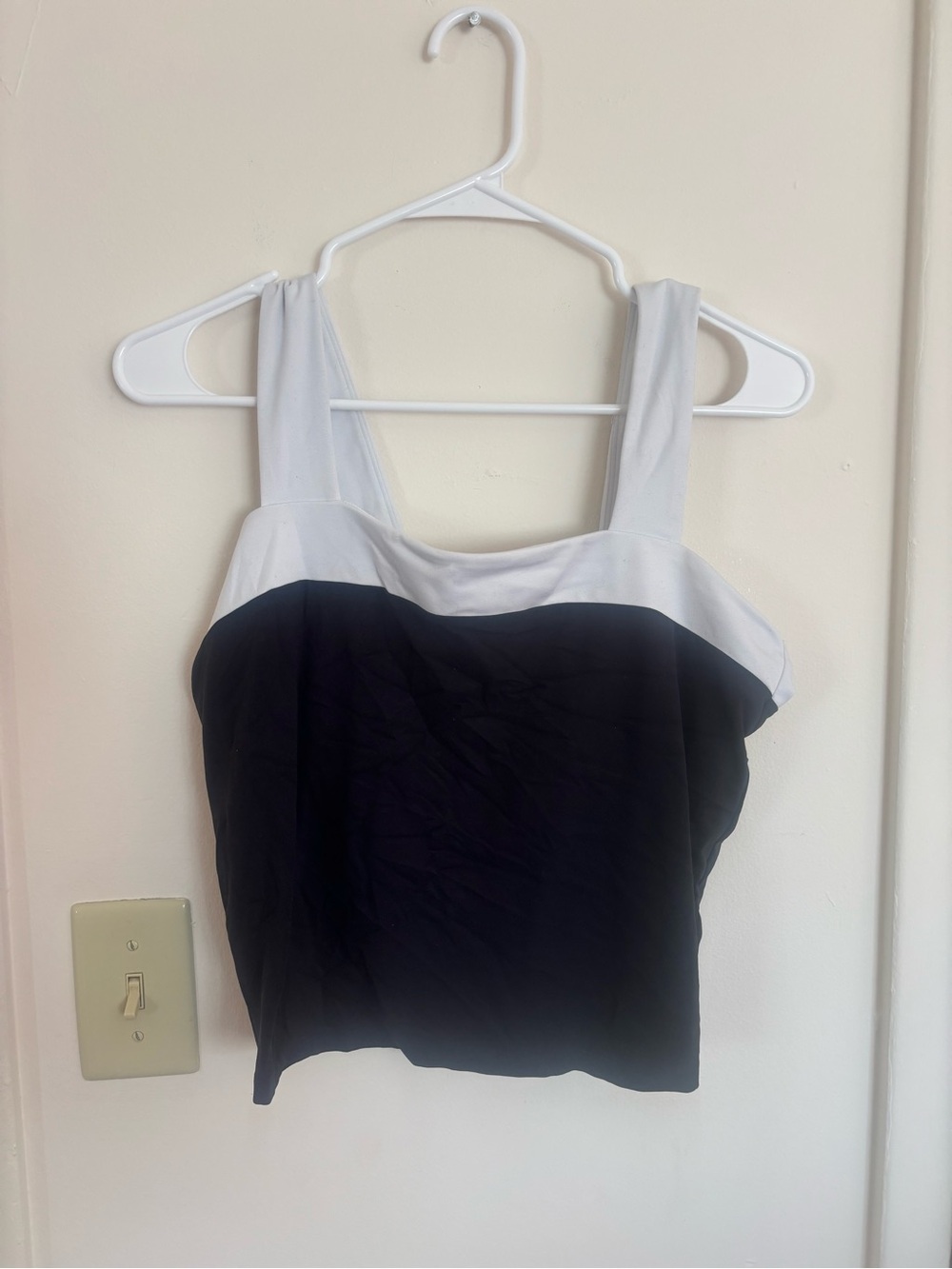 Target Black and White Square-Top Tank